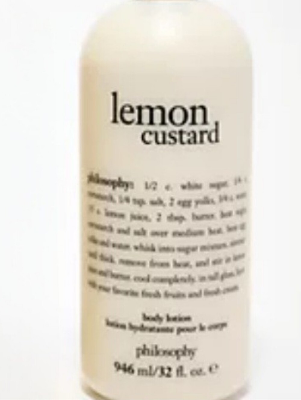 Philosophy Lemon Custard Body Lotion